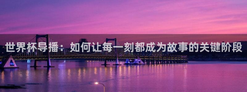 美洲杯直播：世界杯导播：如何让每一刻都成为故事的关键阶段